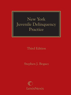 cover image of New York Juvenile Delinquency Practice